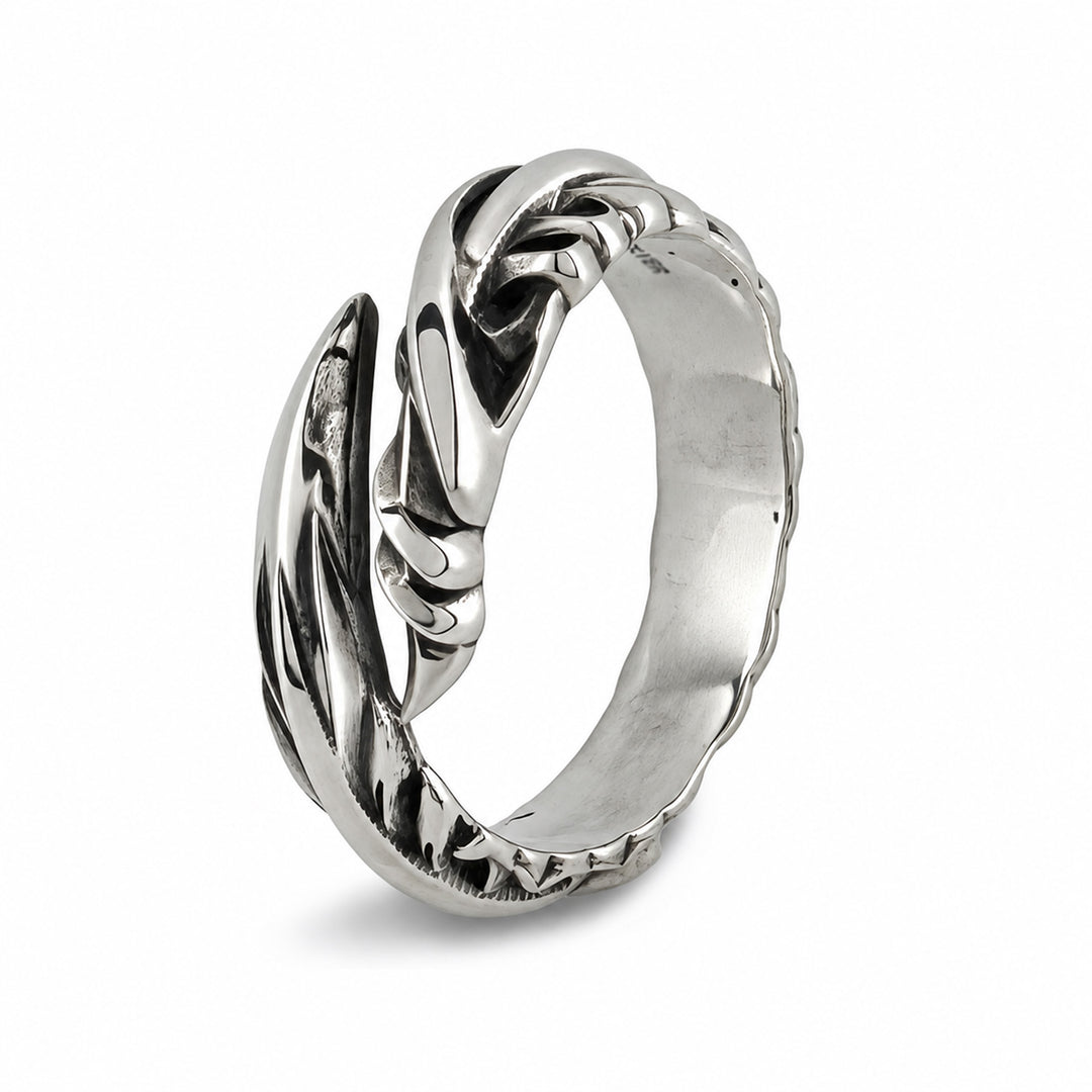 INTELLECTUAL FEATHER FREE RING S / XR-003