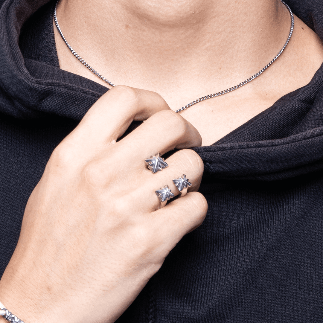 TRIPLE X 3 STUDS FREE RING / XR-026