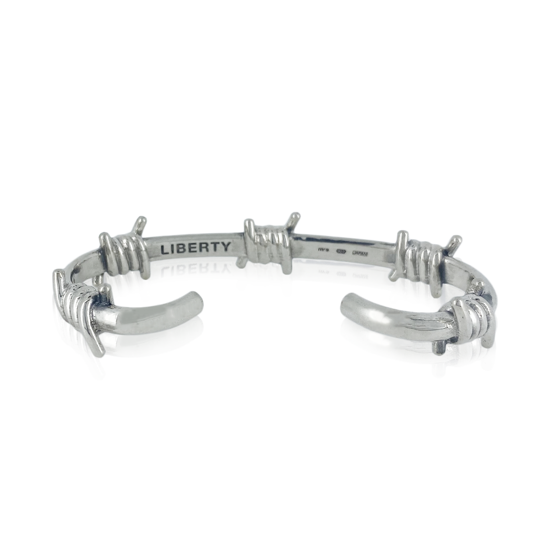 OFF THE WALL LIBERTY BARBED WIRE RING – BLESS OFF THE WALL LIBERTY BARBED WIRE RING – BLESS