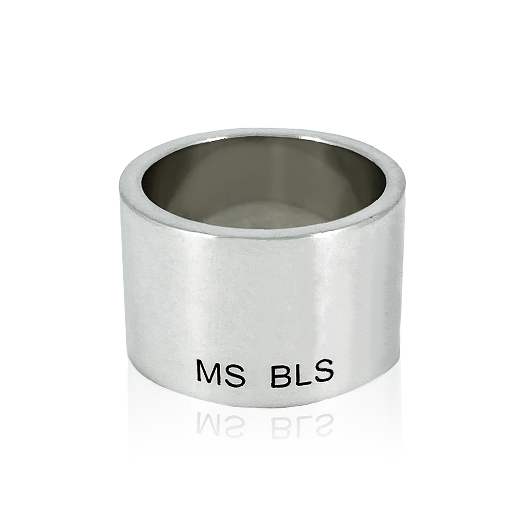 DOUBLE NAME RING