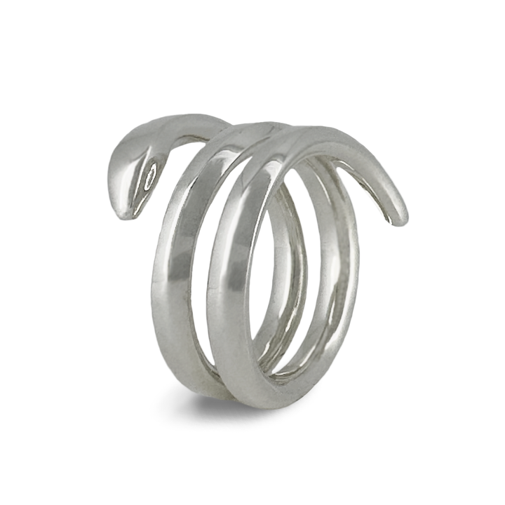 COILED SNAKE RING