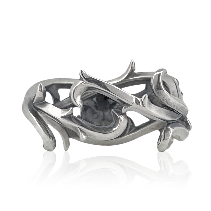 荊棘裂縫戒指「玫瑰版」/ XR-067