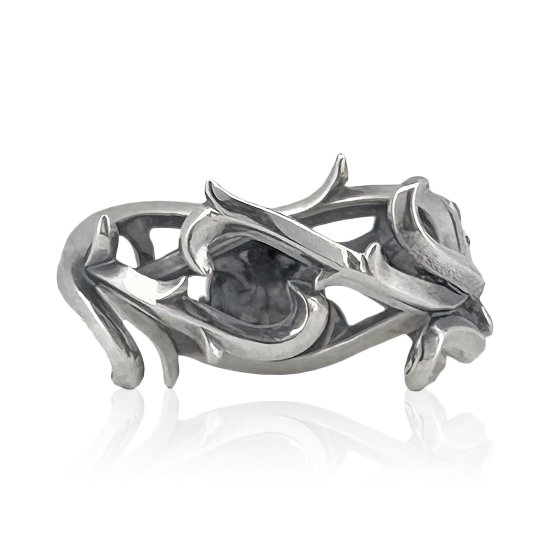 荊棘裂縫戒指「玫瑰版」/ XR-068