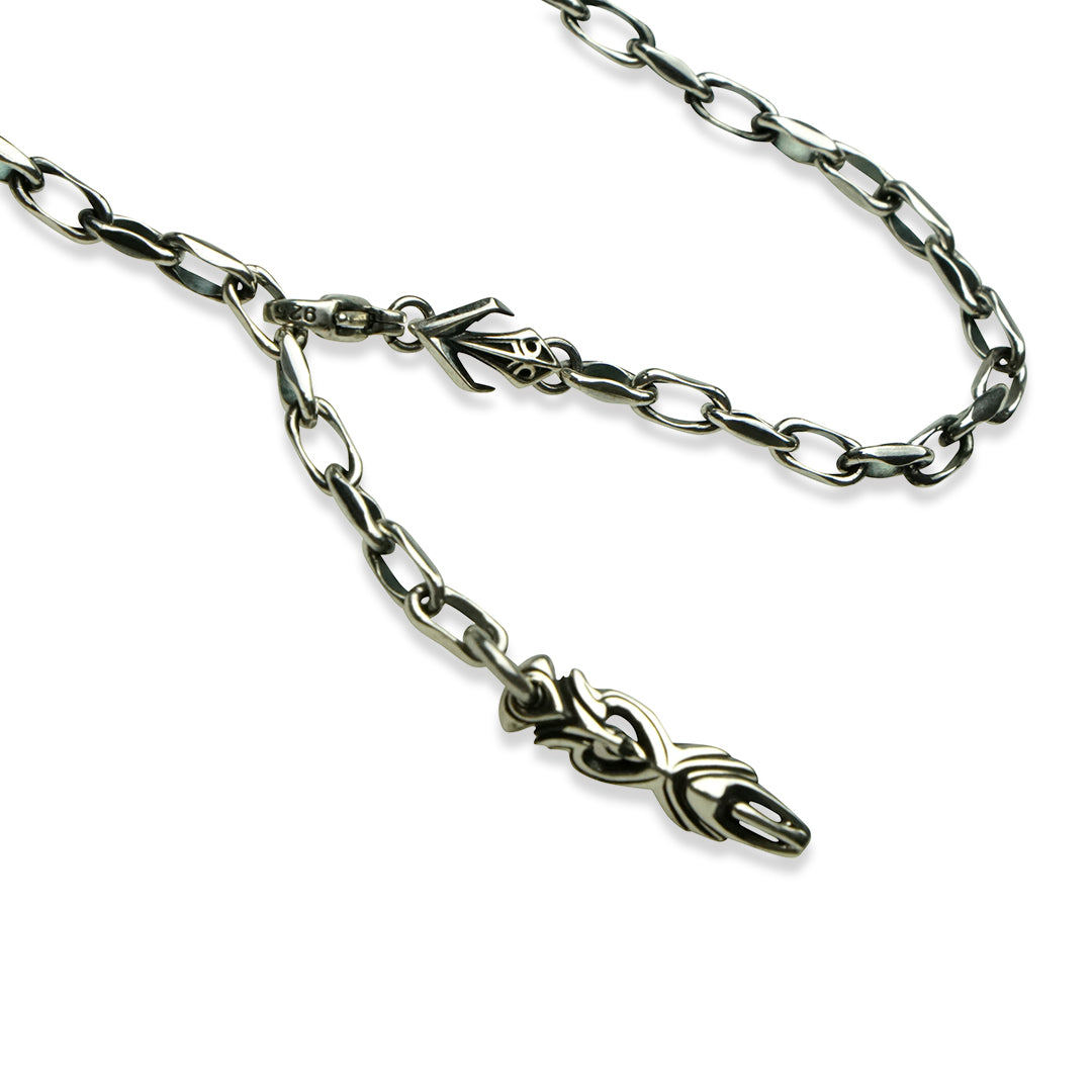 URBAN TRIBAL HEART CHAIN ​​ANKLET &amp; BRACELET / XX-003