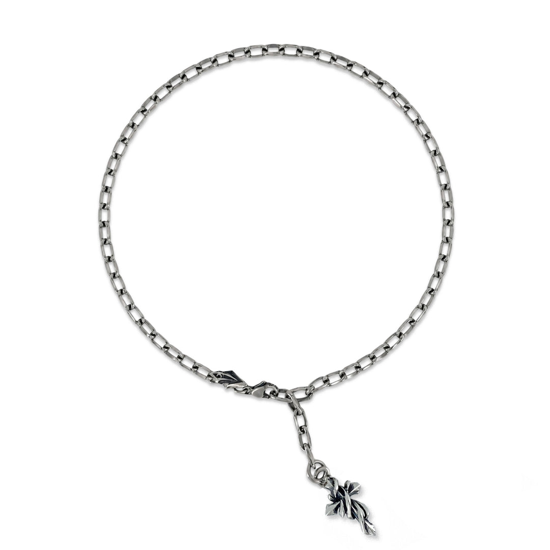 TENTACLES CROSS PLANE CHAIN ANKLET & BRACELET / XX-007