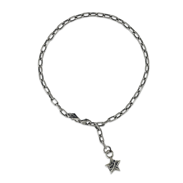 THORN STAR CHAIN ANKLET & BRACELET / XX-026