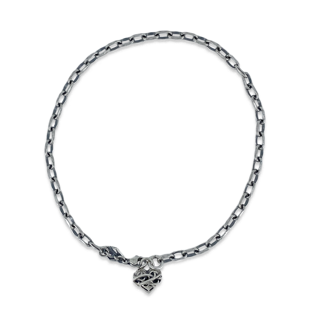 THORN HEART CHAIN ​​ANKLET &amp; BRACELET / XX-027