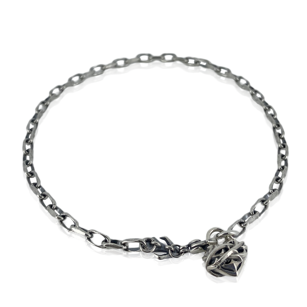 THORN HEART CHAIN ​​ANKLET &amp; BRACELET / XX-027