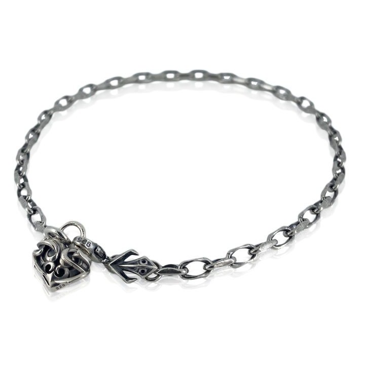 THORN HEART CHAIN ​​ANKLET &amp; BRACELET / XX-027