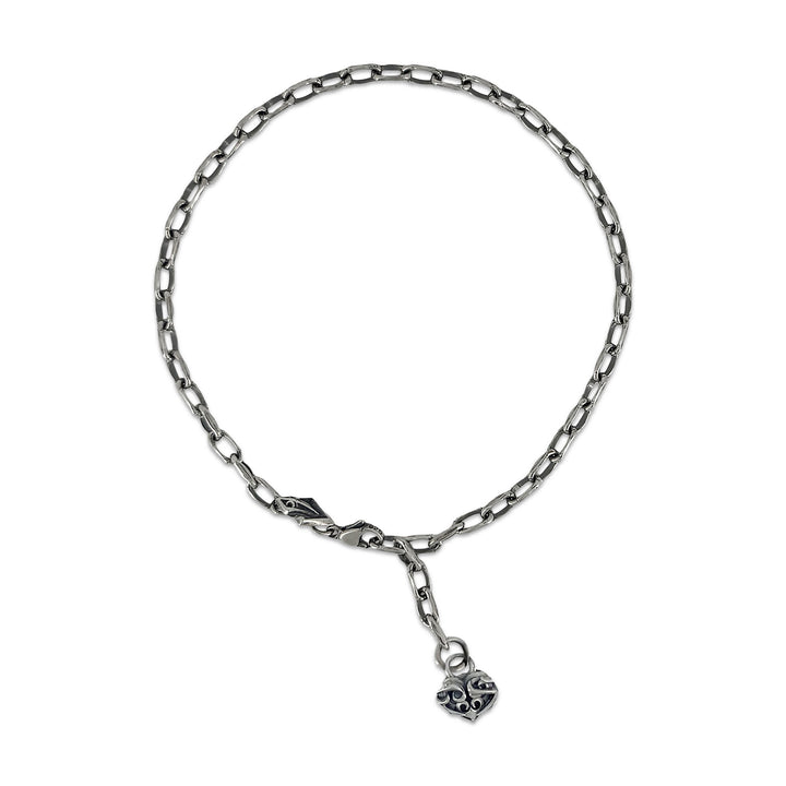 THORN HEART CHAIN ANKLET & BRACELET / XX-027