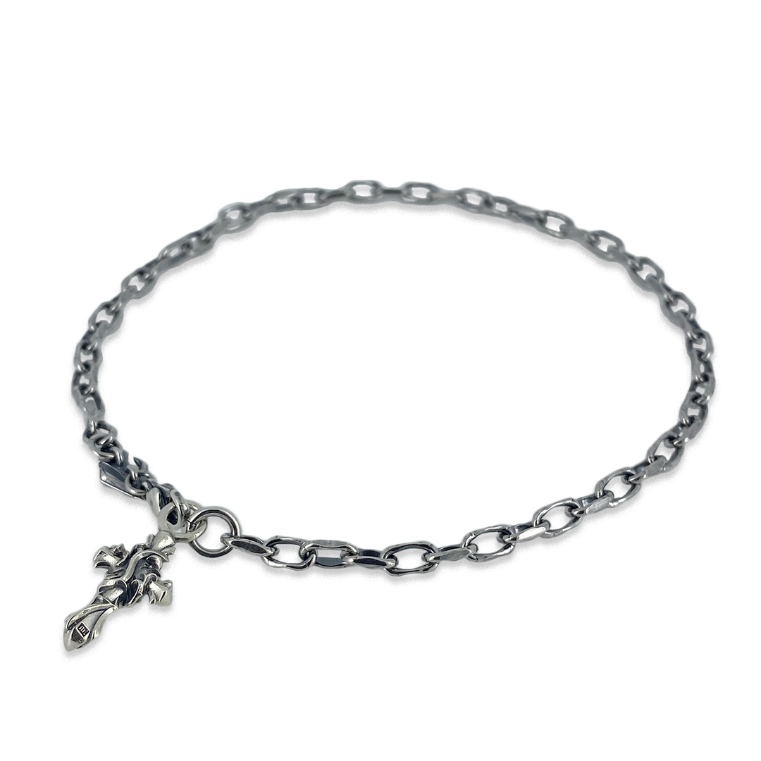 THORN CROSS CHAIN ​​ANKLET &amp; BRACELET / XX-028