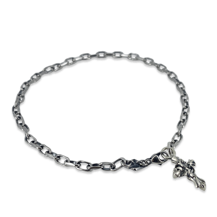 THORN CROSS CHAIN ​​ANKLET &amp; BRACELET / XX-028