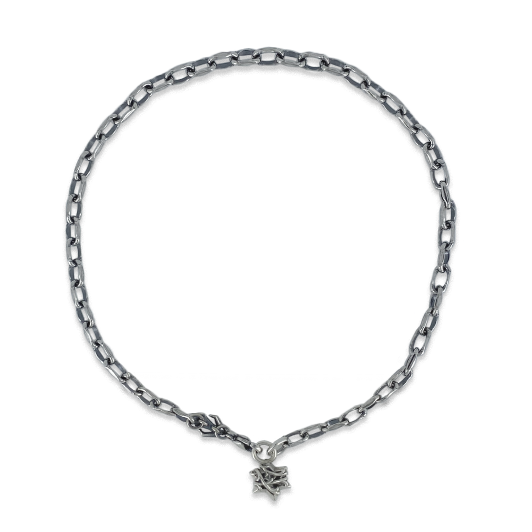 THORN HEXAGRAM CHAIN ​​ANKLET &amp; BRACELET / XX-047