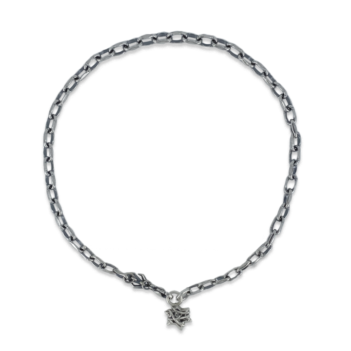 THORN HEXAGRAM CHAIN ​​ANKLET &amp; BRACELET / XX-047