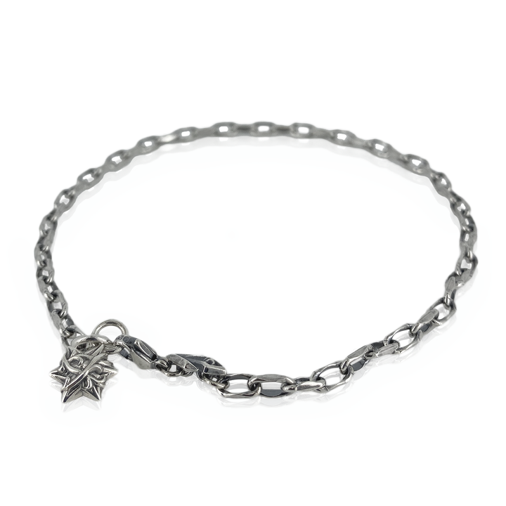 THORN HEXAGRAM CHAIN ​​ANKLET &amp; BRACELET / XX-047