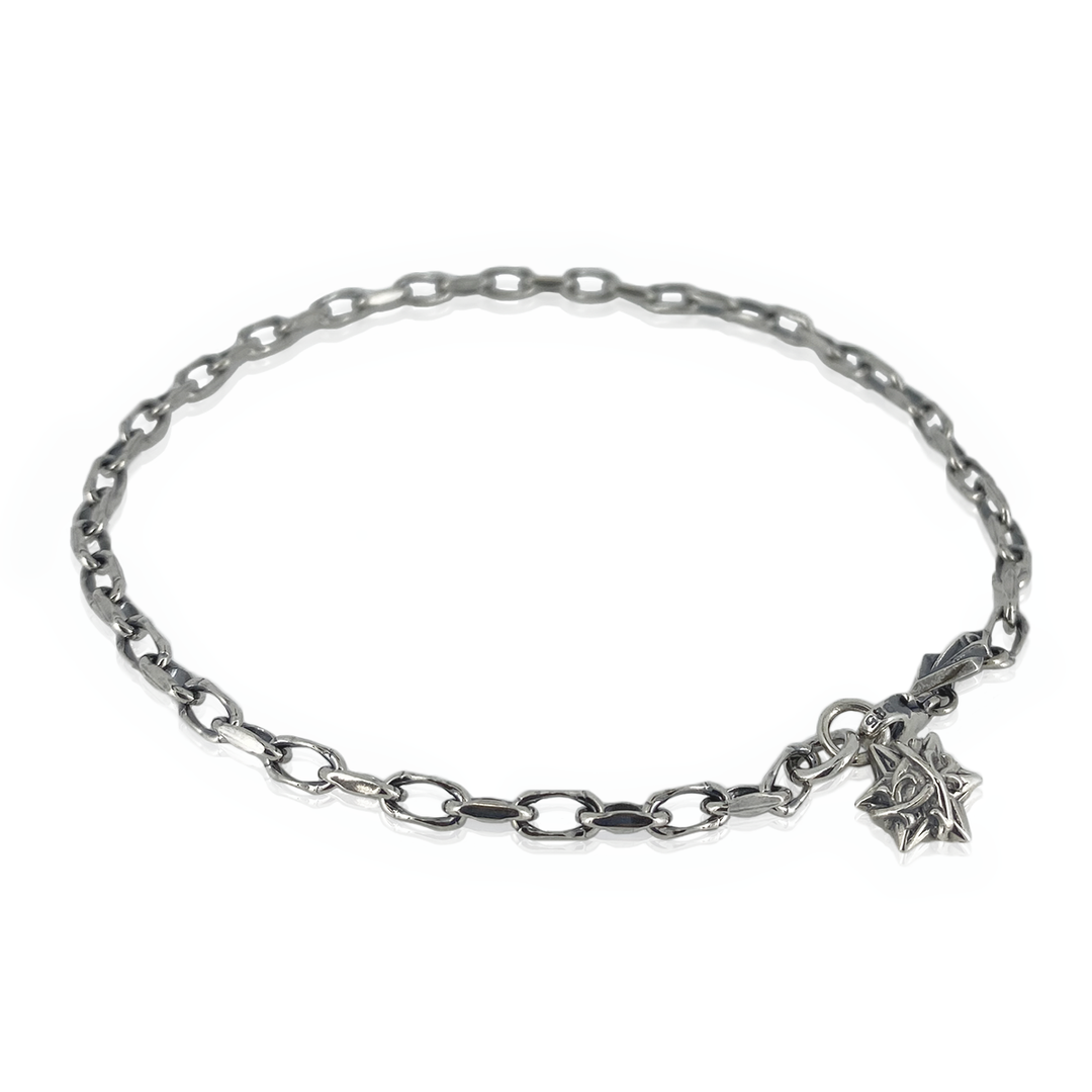 THORN HEXAGRAM CHAIN ​​ANKLET &amp; BRACELET / XX-047