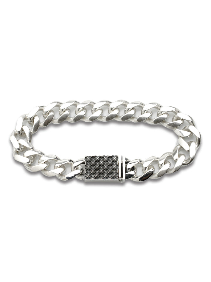 TRIPLE X STUDS CLASP CHAIN BRACELET / XB-034