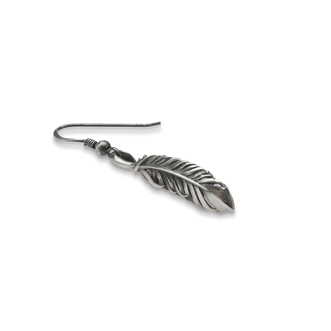 INTELLECTUAL FEATHER DROP PIERCE(片耳用)