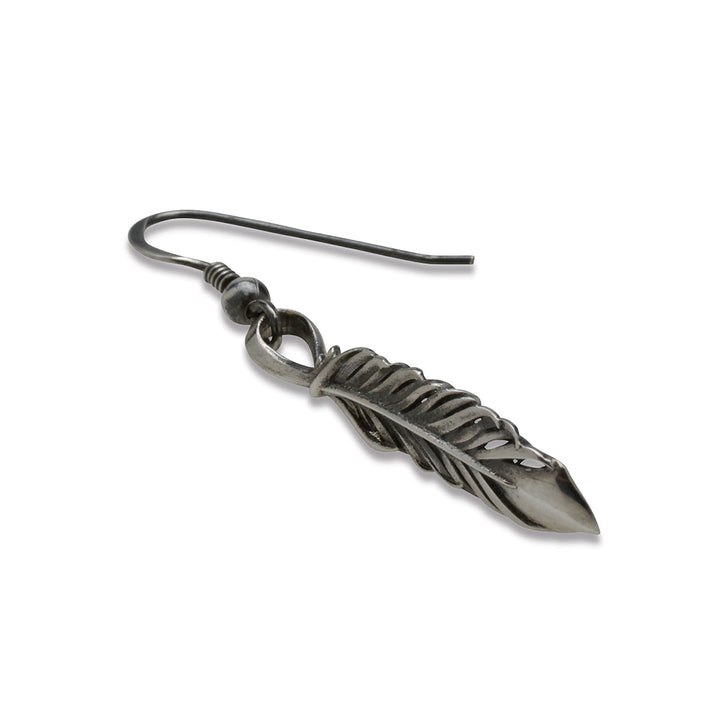 INTELLECTUAL FEATHER DROP PIERCE(片耳用)