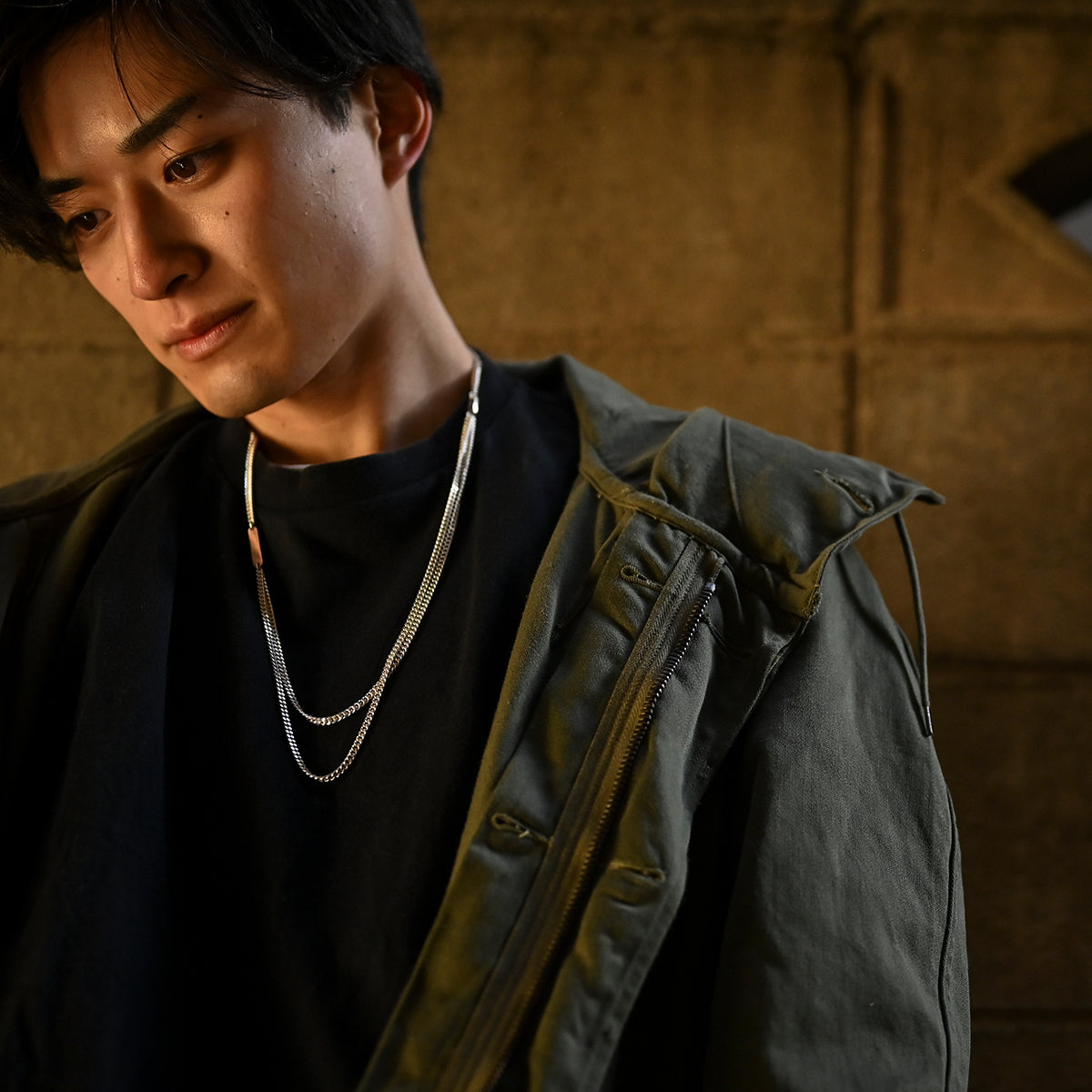 FINE LONG CHAIN NECKLACE DOUBLE / FP-006 – BLESS