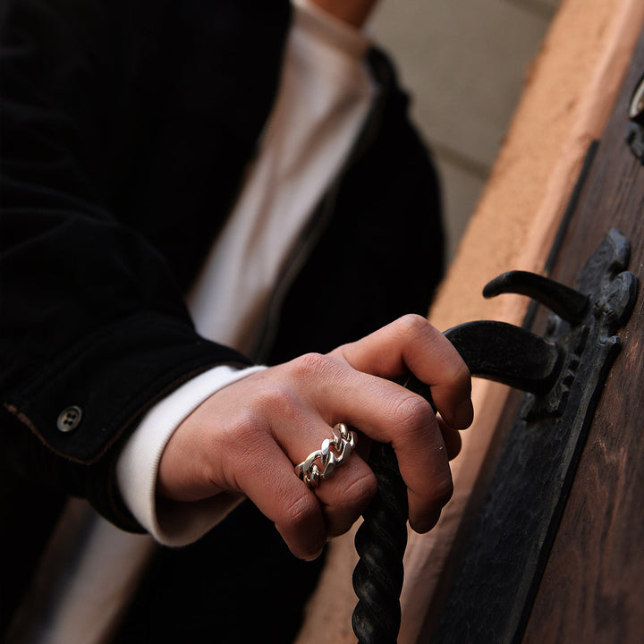 FINE CHAIN RING L