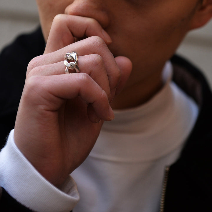 FINE CHAIN RING L