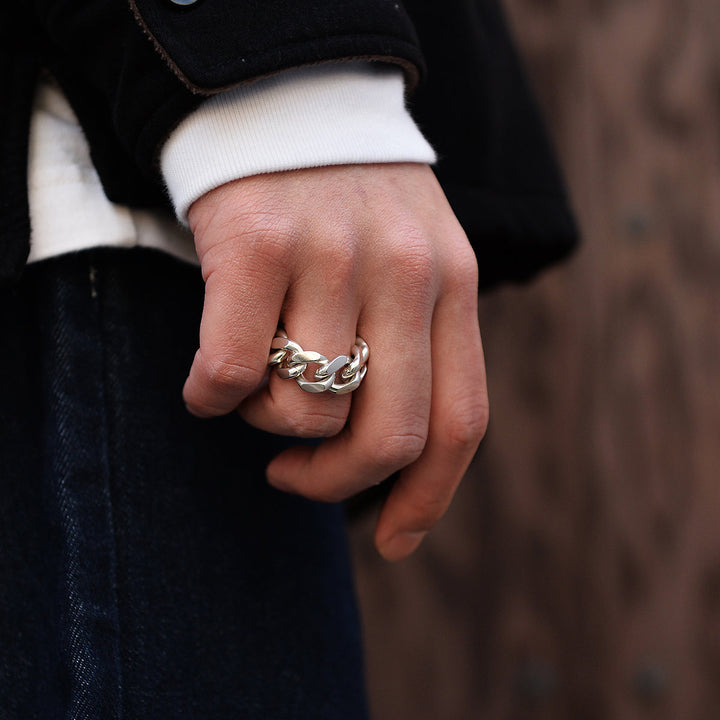 FINE CHAIN RING L