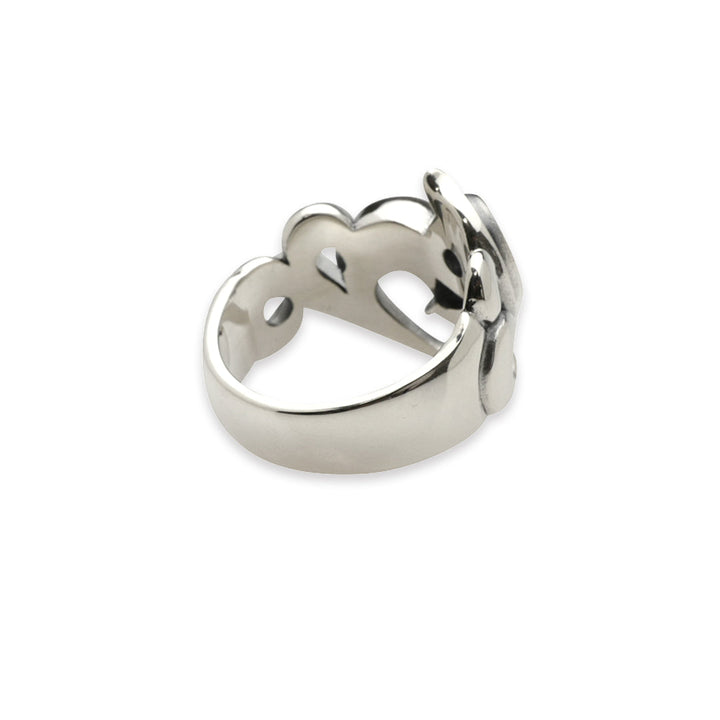 URBAN TRIBAL HEART RING
