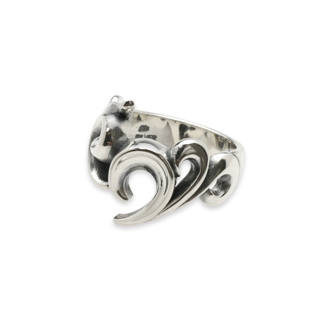 URBAN TRIBAL HEART RING