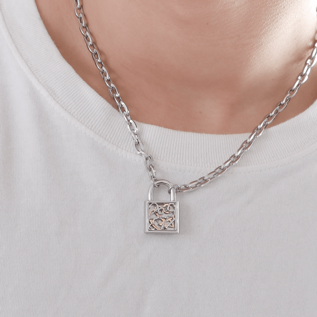 ナンバーパドロックネックレス – BLESS ナンバーパドロックネックレス – BLESS