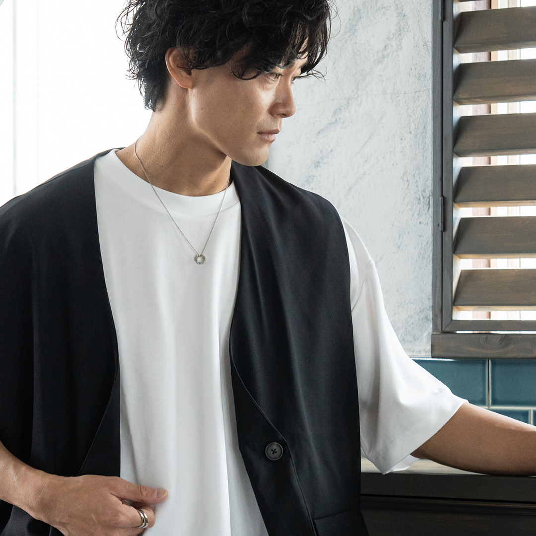 ツイストリングネックレス / SGN-452 – BLESS ツイストリングネックレス / SGN-452 – BLESS