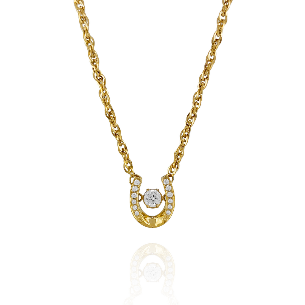 ホースシュームービングネックレス / SGN-488 – BLESS