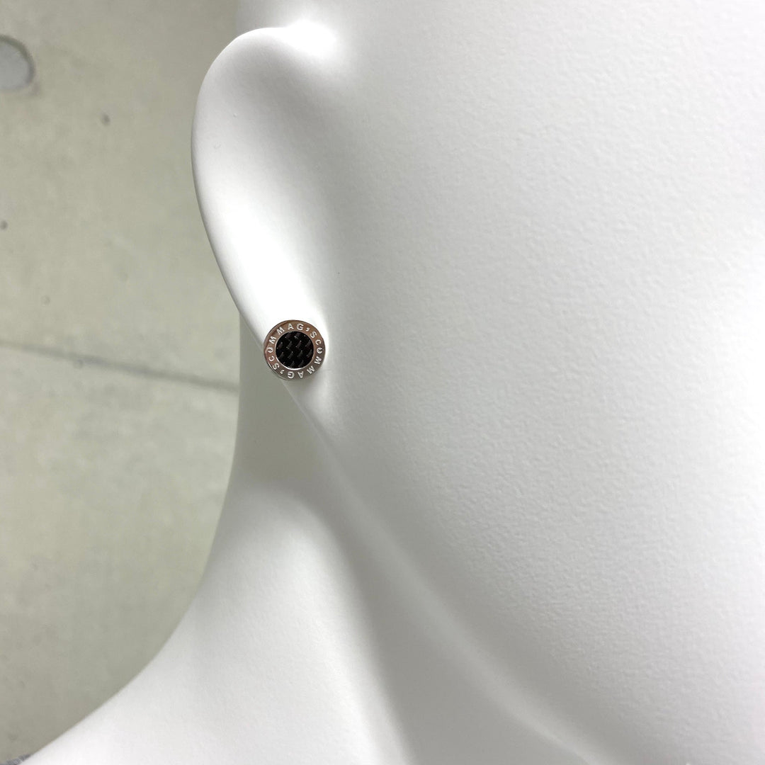ラウンドアイコンピアス(片耳用)