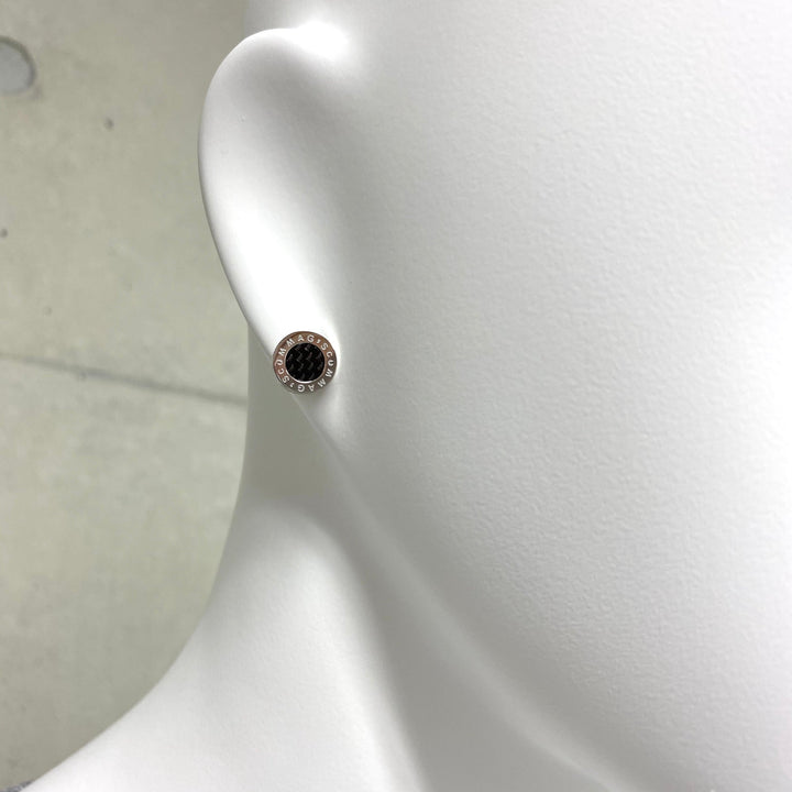 ラウンドアイコンピアス(片耳用)