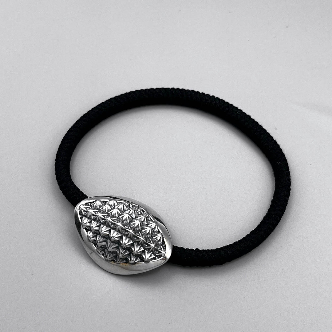 TRIPLE X STUDS HAIR RUBBER BRACELET