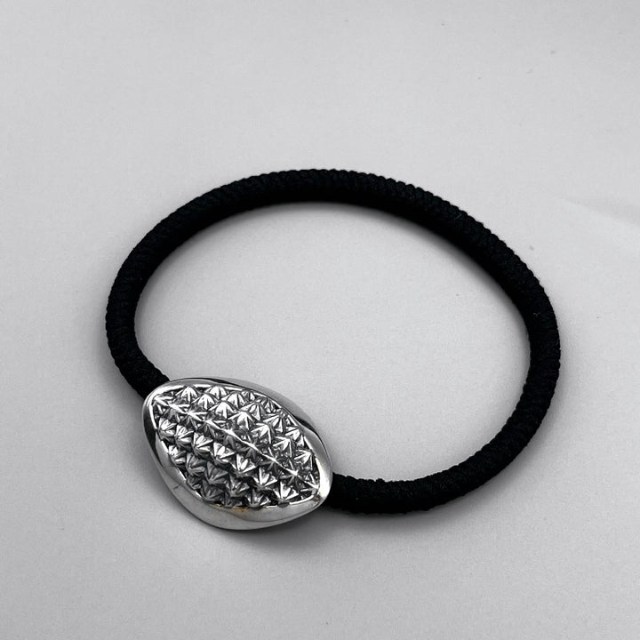 TRIPLE X STUDS HAIR RUBBER BRACELET