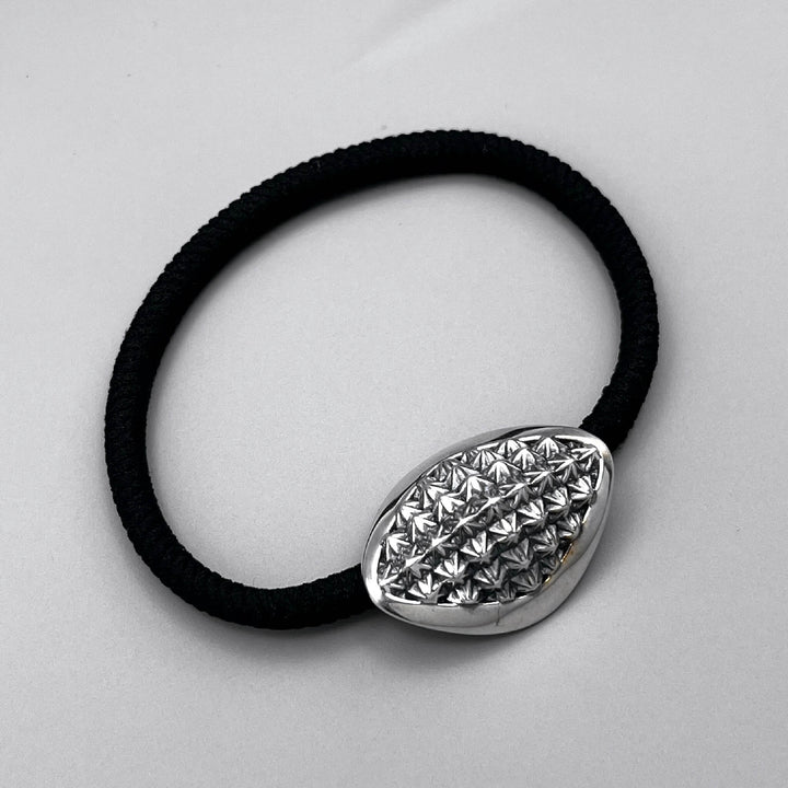 TRIPLE X STUDS HAIR RUBBER BRACELET