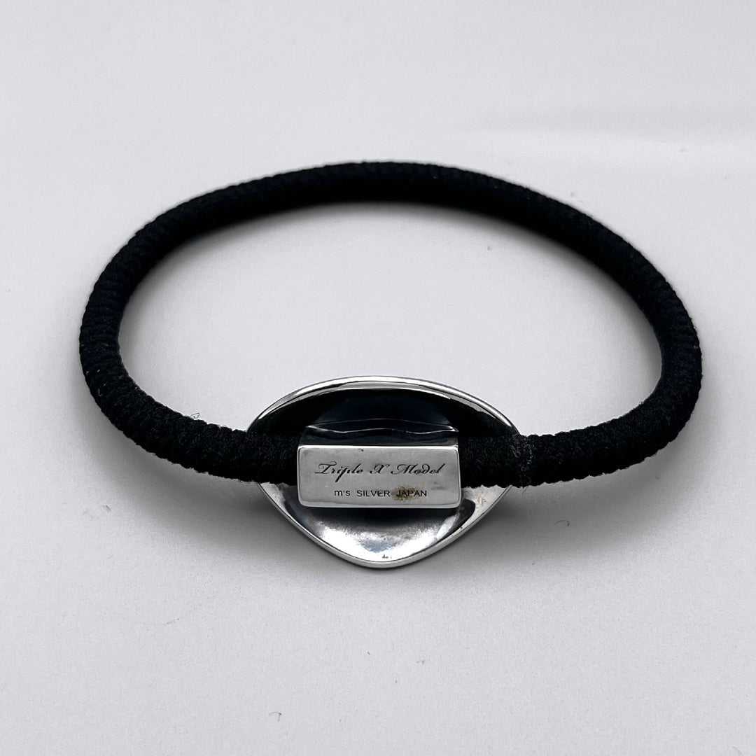 TRIPLE X STUDS HAIR RUBBER BRACELET