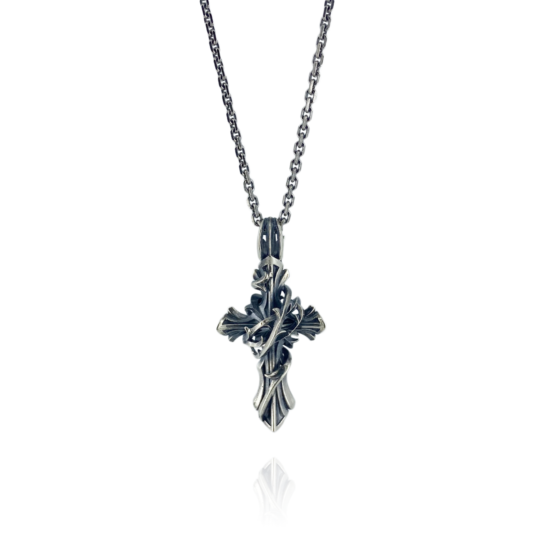 THORN CROSS PENDANT M / XP-015 – BLESS THORN CROSS PENDANT M / XP-015 – BLESS
