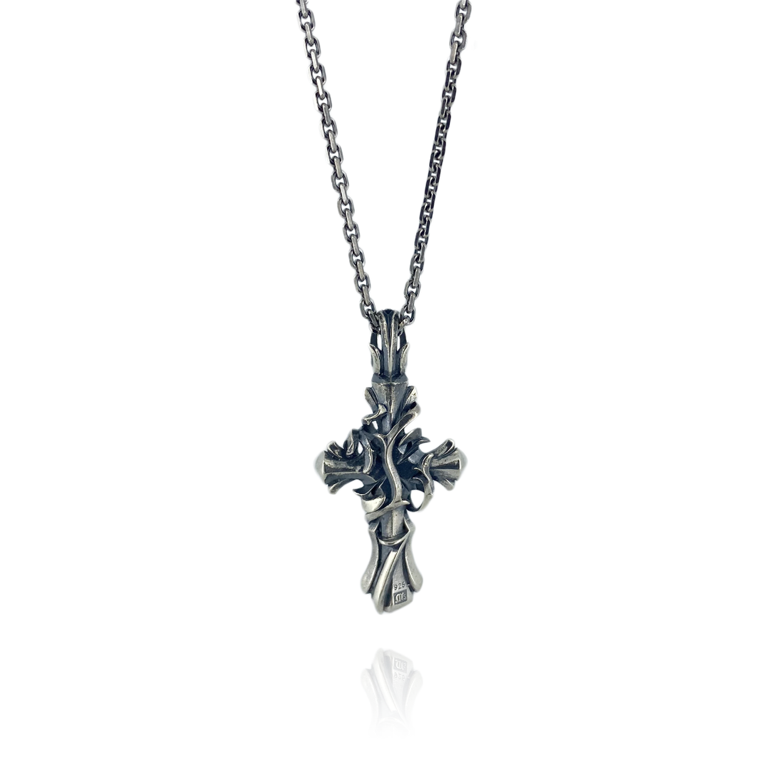 THORN CROSS PENDANT M – BLESS