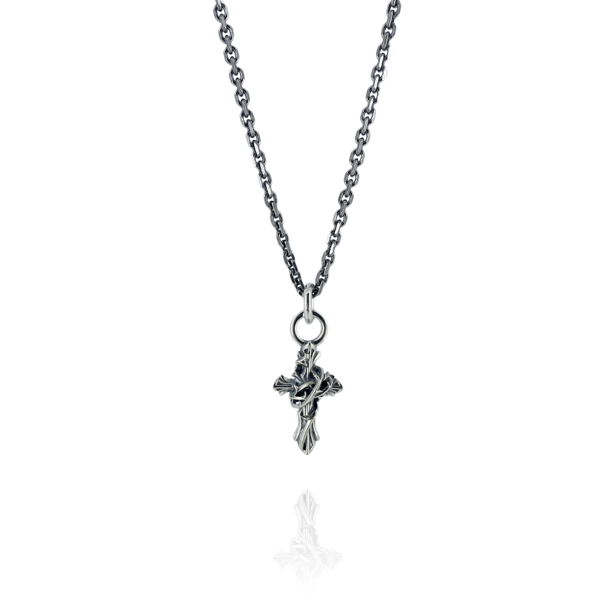 M´scollection THORN CROSS PENDANT K10YG