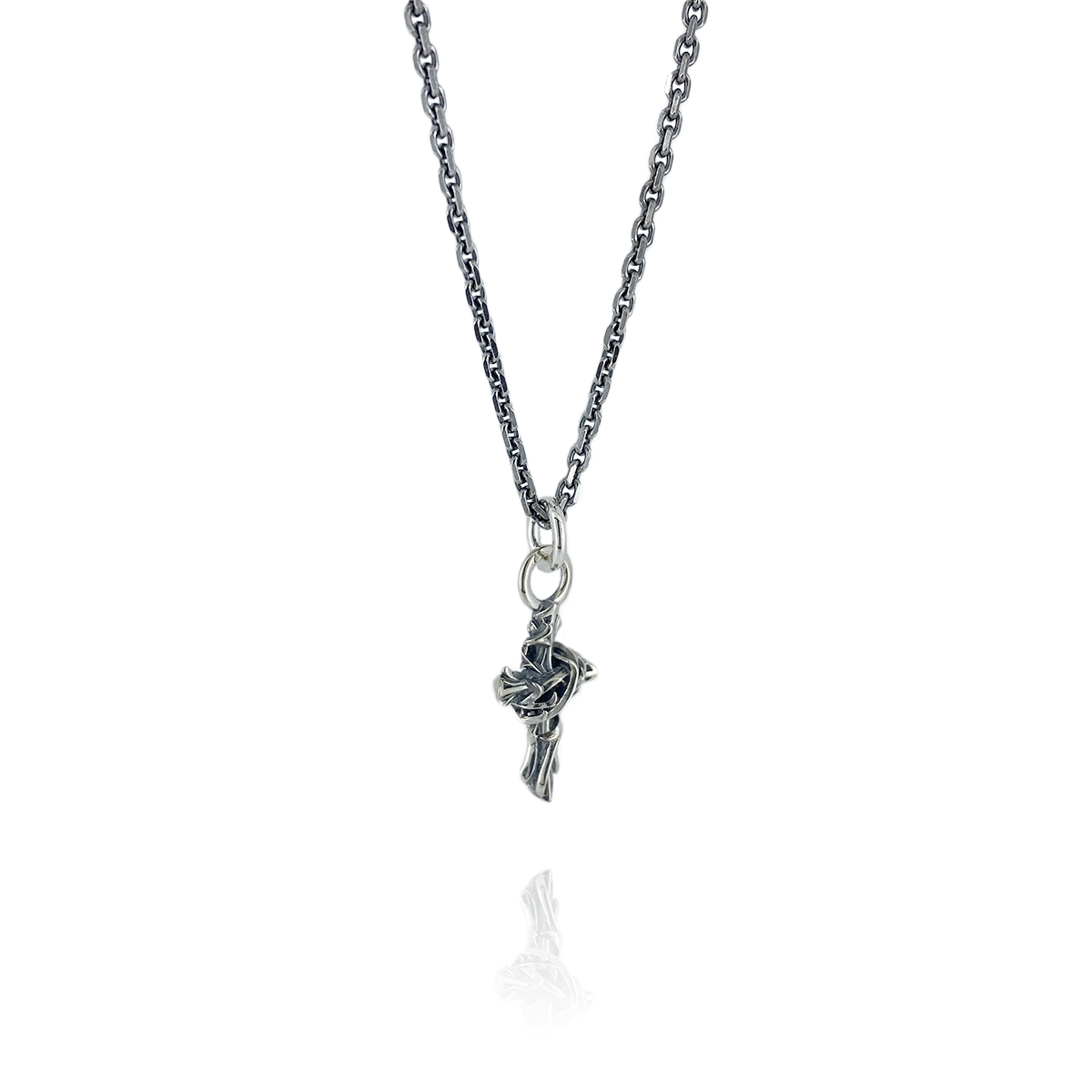 アクセサリー M'scollection THORN CROSS PENDANT K10YG xp-015-e_b62f6f51-ca1f-430c-