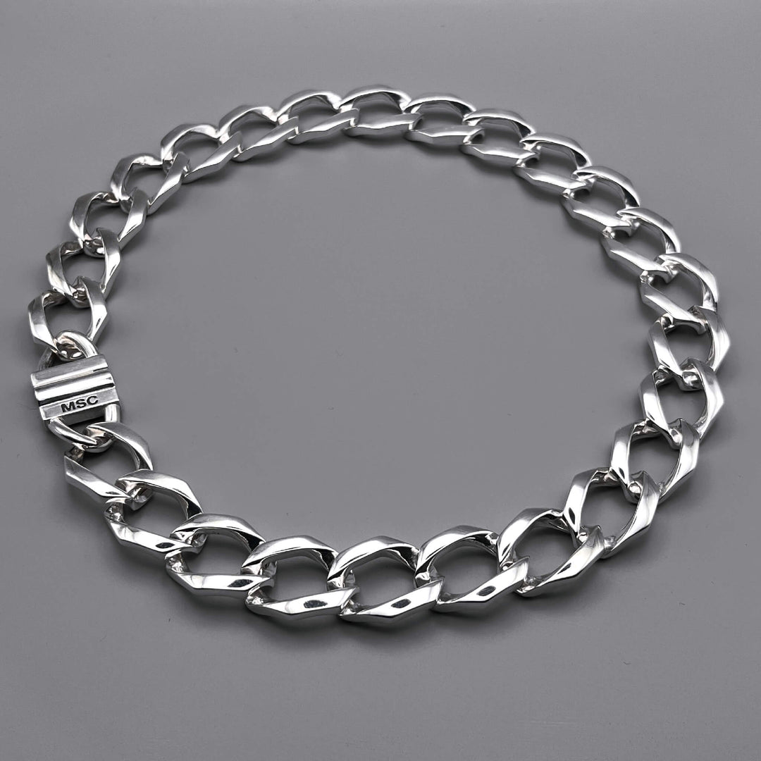 MSC CURB CHAIN MAGNET NECKLACE / XP-215