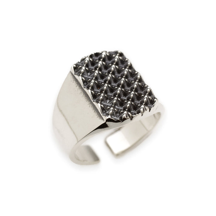 TRIPLE X STUDS SEAL RING / XR-029