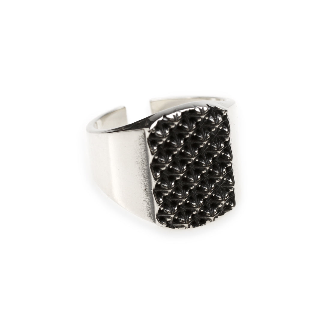 TRIPLE X STUDS SEAL RING / XR-029
